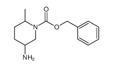 (2S,5R)-5-氨基-2-甲基哌啶-1-羧酸苄酯结构式