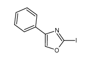 2-iodo-4-phenyl-1,3-oxazole结构式