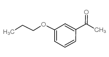 1-(3-丙氧基苯基)乙酮结构式