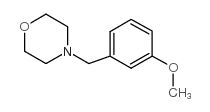 4-(3-甲氧基苄基)-吗啉结构式