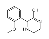 3-(2-methoxyphenyl)piperazin-2-one Structure