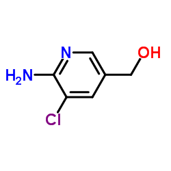 (6-Amino-5-chloro-3-pyridinyl)methanol Structure