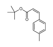 tert-butyl 3-(4-methylphenyl)prop-2-enoate Structure