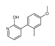 3-(4-methoxy-2-methylphenyl)-1H-pyridin-2-one Structure