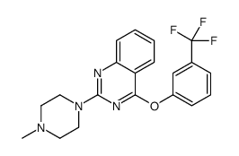 2-(4-methylpiperazin-1-yl)-4-[3-(trifluoromethyl)phenoxy]quinazoline Structure