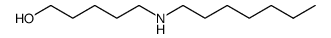 N-(5-hydroxypentyl)-N-heptylamine结构式