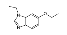 6-Ethoxy-1-ethyl-1H-benzimidazole Structure