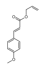 prop-2-enyl 3-(4-methoxyphenyl)prop-2-enoate结构式