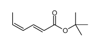 tert-butyl hexa-2,4-dienoate结构式