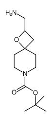 叔-丁基 2-(胺甲基)-1-恶-7-氮杂螺[3.5]壬烷-7-羧酸酯结构式
