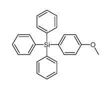 (4-methoxyphenyl)-triphenylsilane结构式