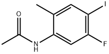 N-(5-fluoro-4-iodo-2-methylphenyl)acetamide Structure