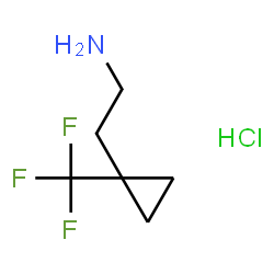 2-[1-(三氟甲基)环丙基]乙-1-胺盐酸盐图片