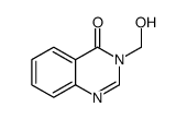 3-(羟基甲基)喹唑啉-4(3H)-酮结构式