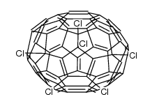hexachloro[60]fullerene Structure