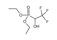 1-diethoxyphosphoryl-2,2,2-trifluoroethanol Structure