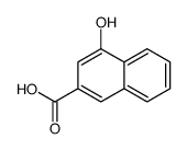 4-羟基萘-2-羧酸结构式