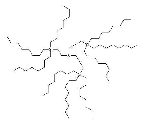 methyl-tris(2-trioctylsilylethyl)silane Structure