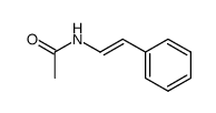 N-[(E)-2-phenyl-1-ethenyl]acetamide结构式