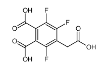 2-(2,5,6-trifluoro-3,4-dicarboxyphenyl)-acetic Acid结构式