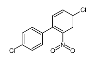 4-chloro-1-(4-chlorophenyl)-2-nitrobenzene Structure