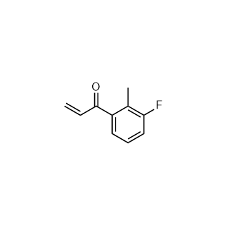 1-(3-氟-2-甲基苯基)丙-2-烯-1-酮结构式
