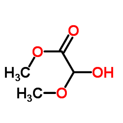 Methyl hydroxy(methoxy)acetate Structure