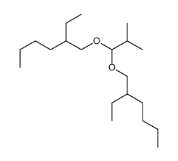 异丁醛二(2-乙基己基)缩醛结构式