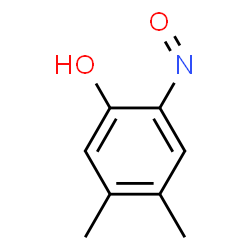 Phenol,4,5-dimethyl-2-nitroso-结构式