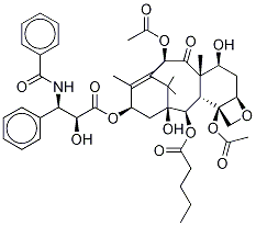 2-去苯酰基紫杉醇-2-戊烯酸酯结构式
