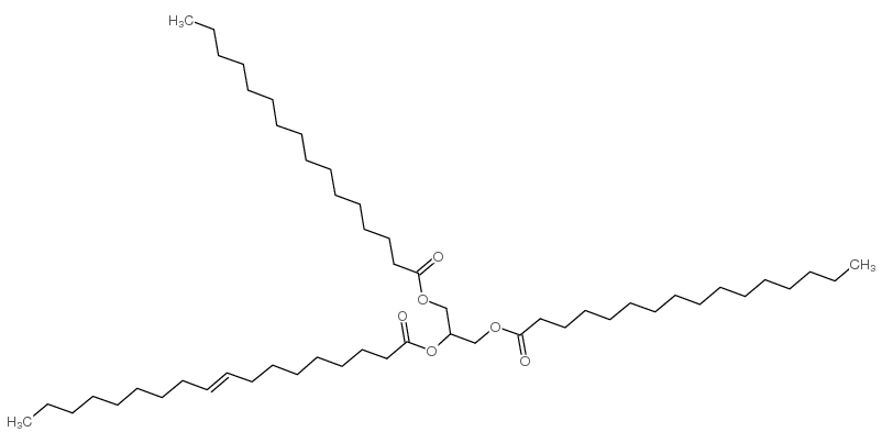 1,3-Dipalmitoyl-2-Oleoyl Glycerol structure