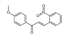 2-Nitro-4'-methoxychalcone Structure