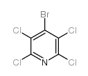 4-溴-2,3,5,6-四氯吡啶结构式