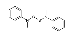 bis(methylphenylamino)disulfane结构式