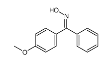 (NZ)-N-[(4-methoxyphenyl)-phenylmethylidene]hydroxylamine结构式