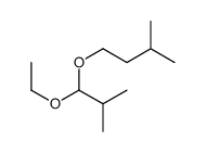 isobutyraldehyde ethyl isoamyl acetal Structure
