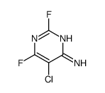 5-chloro-2,6-difluoropyrimidin-4-amine structure