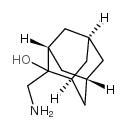 Tricyclo[3.3.1.13,7]decan-2-ol,2-(aminomethyl)- Structure