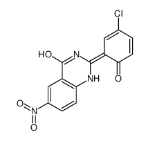 2-(5-Chloro-2-hydroxyphenyl)-6-nitro-4(1H)-quinazolinone Structure