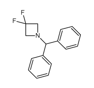 1-(diphenylmethyl)-3,3-difluoroazetidine Structure