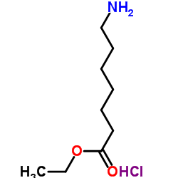 7-Amino-heptanoic acid ethyl ester hydrochloride Structure