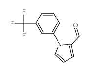 1-(3-三氟甲基苯基)-1H-吡咯-2-甲醛结构式