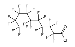 2,2,3,3,4,4,5,5,6,6,7,7,8,8,9,9,10,10,10-nonadecafluorodecanoyl chloride结构式