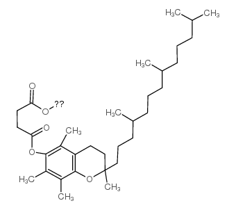 Poly(oxy-​1,​2-​ethanediyl)​, α-​[4-​[[(2R)​-​3,​4-​dihydro-​2,​5,​7,​8-​tetramethyl-​2-​[(4R,​8R)​-​4,​8,​12-​trimethyltridecyl]​-​2H-​1-​benzopyran-​6-​yl]​oxy]​-​1,​4-​dioxobutyl]​-​ω-​hydroxy Structure