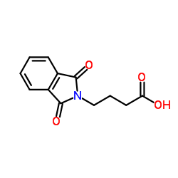 4-(1,3-dioxo-1,3-dihydro-2h-isoindol-2-yl)butanoic acid structure