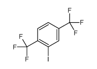 2-Iodo-1,4-bis(trifluoromethyl)benzene结构式