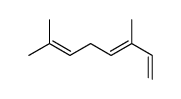 (Z)-3,7-dimethylocta-1,3,6,-triene Structure