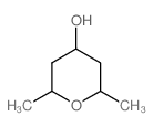 2,6-Dimethyltetrahydro-2H-pyran-4-ol Structure