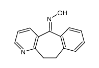 10,11-dihydro-benzo[4,5]cyclohepta[1,2-b]pyridin-5-one oxime结构式