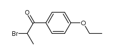 1-(4-ethoxy-phenyl)-2-bromo-propan-1-one Structure